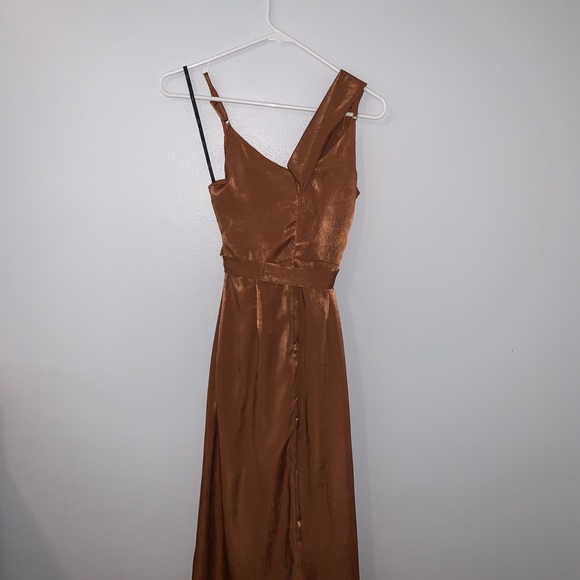 Beautiful XS bronze dress - Picture 3 of 4